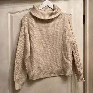 Something Navy turtleneck sweater